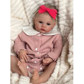 Zero Pam Reborn Baby Dolls 19 Inch Realistic Newborn Baby Dolls with Soft Body Lifelike Silicone Real Baby Doll Weighted Body Best Gifts for Girls or Boys