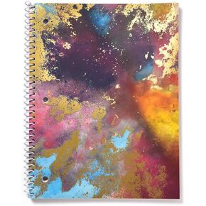 Gartner Studios Eye Roll Spiral Notebook, Blue, 8 by 10.5 Inches, 80 Pages, 1 Count (52519)