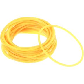PATIKIL Silicone Jelly Bracelets, 60 Pack Rainbow Glow Rubber Bracelets 80s Neon Stretchy Wristband for Party Favor Adults Teen Sports Team Games, Yellow