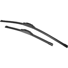 X AUTOHAUX 2pcs 26"+17" Silicone Front Windshield Wiper Blade for Nissan Altima 2018-2023 Windscreen Wiper OE Replacement Set All-Seasons J/U Hook