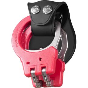 GUN & FLOWER Handcuff Holder, Universal Handcuff Case, Handcuff Pouch Fit ASP Handcuff/Hinged Handcuff/Chain Handcuff/Folding Rigid Handcuff, Handcuff Holster for Duty Belt 1.5'' 1.75''