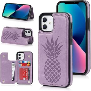 iPhone 12/12Pro Case 12Pro Wallet Credit Card Case,Protective Cover with Card Slot Holder and Leather Case for iPhone 12 6.1Inch (Gold)