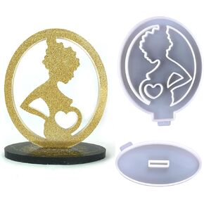 Playing Mold Resin Crafts Molds, Crafts Molds for Epoxy Resin, Forest Animal Bear Silicone Epoxy Molds for DIY Home Office Desktop Decoration Crafts in Kuwait