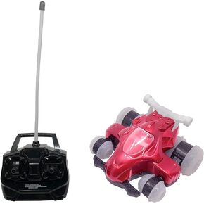Mindscope Red Hoverquad Radio Control Stunt Action Light Up LED Vehicle 27 MHz
