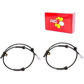 FKG ABS Wheel Speed Sensor Front Left and Right ALS1658 47910-1DA1A For 2008-2010 Nissan Rogue 2.5L, 2008 2011 2012 Nissan X-Trail 2.5L, Set of 2