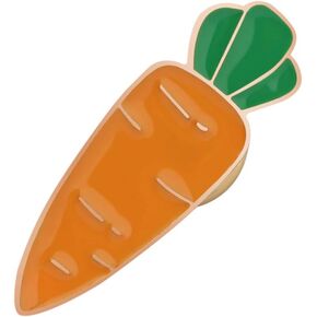 CENWA Carrot Brooch Pin Vegan Pin Jewelry Vegetarian Gift Carrot Lover Gift Vegetables Brooch
