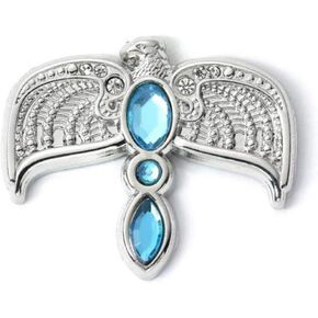 Harry Potter Ravenclaw Diadem Badge (One Size) (Silver)