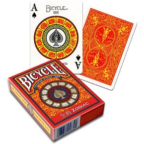 MMS Cards Bicycle Zodiac by USPCC Trick