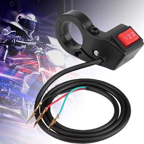 3 Speed Switch for Ebike-3 Speed Throttle Switch - Handlebar Switch Shift 22mm 7/8in Handlebar Electric 3 Speed Module Switch Shift for Motorcycle E-Bike Scooter Premuim Motorcycle Light