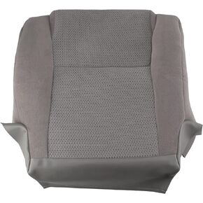 AUTOKAY Cloth Driver Bottom Seat Cover Gray Fits for Toyota Tacoma 2009-2015 - Manual