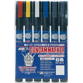 GSI Creos GMS109 Gundam Marker Gundam SEED Basic Set Model Paint Marker