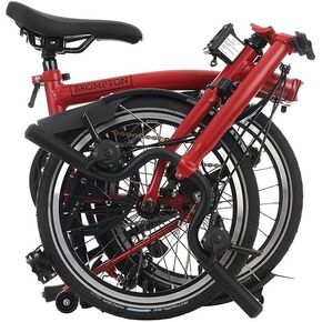 Brompton C Line 6 Speed Folding Bike - House Red (Mid)
