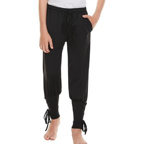 Medieval Ankle Banded Pirate Pants Boys, Kids Renaissance Viking Pirate Costume, Halloween Cosplay Striped Trousers