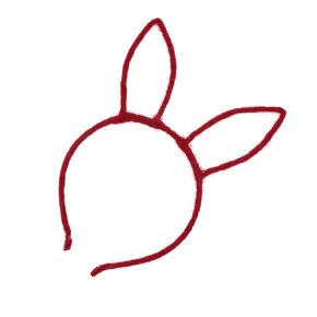 Beaupretty 10pcs Bunny Ears Headband Plush Rabbit Ear Headpieces Costume Hair Accessory for Girls