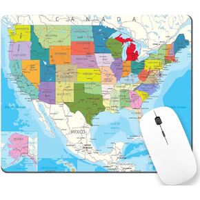 TSSOHU Mouse Pad Custom Design,Colorful Vintage Groovy Flowers Anti-Slip Rubber Mousepad for Gaming Office Laptop Computer PC Men Women, Cute Custom Pattern, 9.5*7.9 Inch, WMJMP2437