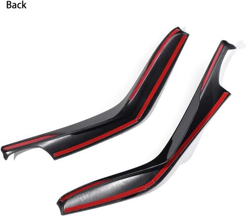 غطاء وحدات التحكم المركزية من Thenice للجيل العاشر من Civic ABS من ألياف الكربون ولوحة تروس الحبوب وزخارف لسيارة Honda Civic Sedan Hatchback Coupe Type R 2021 2020 2019 2018 2017 2016 in Kuwait