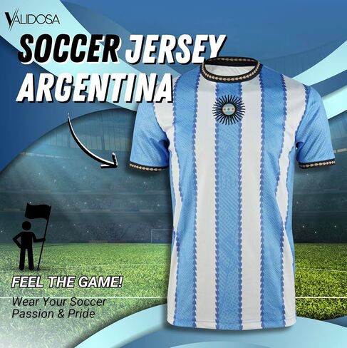 Soccer Jersey – International Football Jersey – Argentina, Brazil, Mexico, USA Sports Fan Jerseys in Saudi Arabia