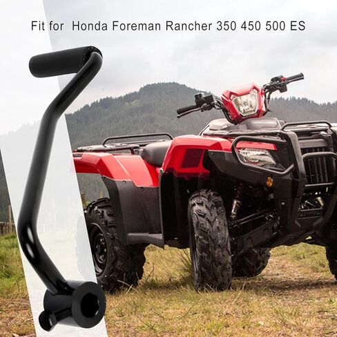 رافعة تحويل التروس المتحولة المتوافقة مع Honda Foreman Rancher 350 450 500 ES دليل إلى مجموعة تحويل التحول باللون الأسود in Kuwait