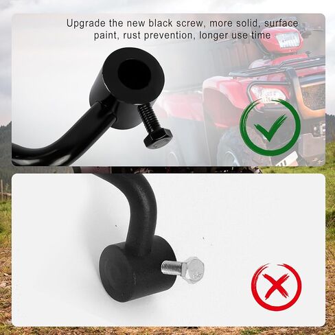 رافعة تحويل التروس المتحولة المتوافقة مع Honda Foreman Rancher 350 450 500 ES دليل إلى مجموعة تحويل التحول باللون الأسود in Kuwait