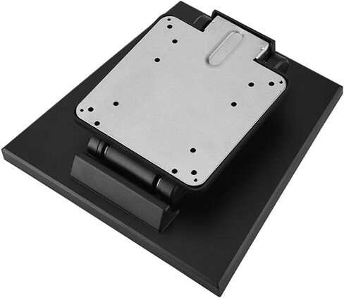 حامل دعامة شاشة، حامل شاشة LCD LED قابل للتعديل مقاس 10-24 بوصة شاشة تلفزيون مسطحة قابلة للطي حامل شاشة معدني على المكتب يدعم VESA متوافق مع 75 × 75 مم 100 × 100 مم in Saudi Arabia
