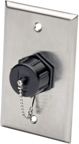 TRIPP LITE Keystone Jack Cat6 Cat5e RJ45 110 Punch Down Shielded Industrial (N206-KJ01-IND)، أسود in Saudi Arabia
