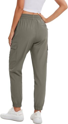 MOURCE Womens Hiking Pants Lightweight Quick Dry Waterproof Adjustable Cargo Pants with 5 Pockets in Saudi Arabia