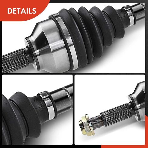 A-Premium CV Axle Shaft Assembly Compatible with Ford Focus SVT 2002 2003 2004 2.0L, Front Left Driver Side, Replace# 2M5Z3B437AA, 8S4Z3B437A in Saudi Arabia