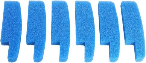 حزمة من 12 إسفنجة مرشحة رغوية متوافقة تناسب مرشح Seachem Tidal 75 in Kuwait