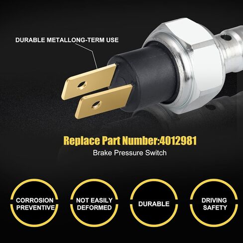 مفتاح ضغط الفرامل 4012981 - M10x1.25 متوافق مع Polaris Sportsman Ace Brutus Ranger 400 570 800 900 Ranger Crew 500 570 800 900 RZR 570 900 in Saudi Arabia