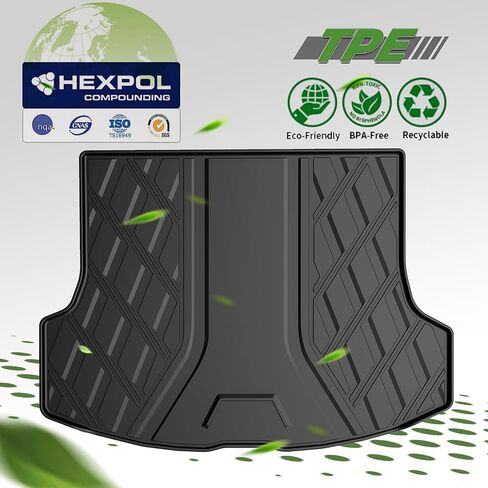2023 2024 RX Cargo Liner | AOMSAZTO Custom fit Trunk Mat for Lexus RX / RX350 / RX350h / RX500h 2023 2024 Accessories | All Weather Trunk Liner Upgrade Rubber Cargo Tray (NOT FIT 2016-2022 RX Models) in Saudi Arabia