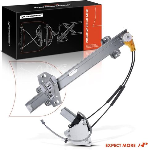 A-Premium Electric Power Window Regulator with Motor Compatible with Acura CL 1997-1999 Coupe Front Passenger Side in Saudi Arabia