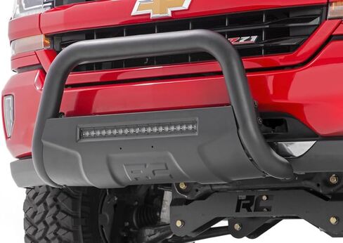 Rough Country Black LED Bull Bar for 2005-2015 Toyota Tacoma - B-T4051 in Saudi Arabia