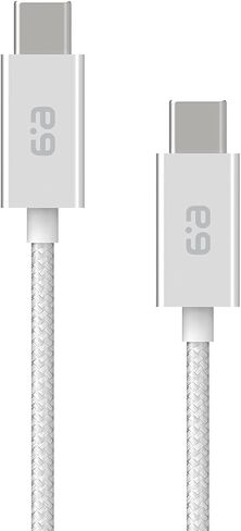 PureGear Braided USB-C to USB-C Cable (6ft), Power Delivery Charger Cord for iPhone 15, 15Plus,15ProMax, MacBook, iPad Pro 2020, Galaxy S24/S23/S22/S22+/S21/S21Ultra, Pixel8/7/6/5, &More USB-C Devices in Saudi Arabia