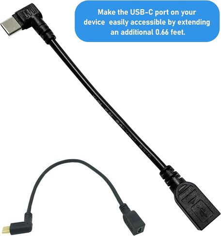 Mini USB Female to Type C Male Cable,USB-C Male to Mini USB Female Adapter Converter for Mini Dash Cam Hardwire Kit and More Mini USB Devices(Only for Charging) in Saudi Arabia