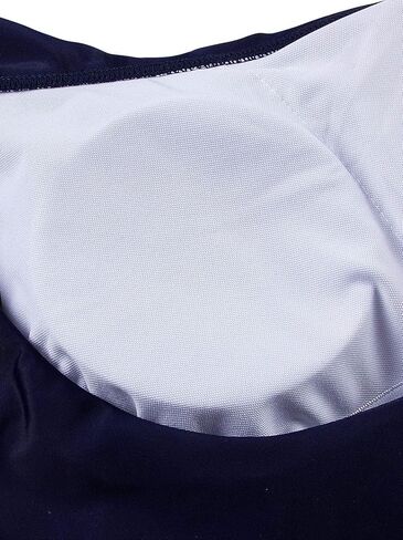 بدلة سباحة نسائية من Vijiv باللون الأسود قطعة واحدة مثيرة للتحكم في البطن مكشكشة بكتف واحد مونوكيني لباس السباحة in Kuwait