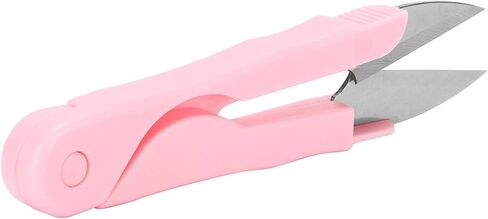 Mini Small Snips Trimming Nipper, Yarn Thread Craft Scissors Cutters, Fabric Scissors Yarn Scissors Thread Scissors for Household Sewing Diy Craft(pink) in Saudi Arabia