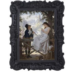 Vintage Picture Frames 2.5x3.5 Mini Picture Frames Ornate Picture Frames Black Gothic Picture Frames Baroque Picture Frames Antique Home Decor Photo Gallery Wall Frames