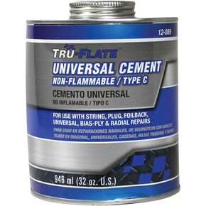 Tru-Flate 12-089 Cement Universal Quart Can