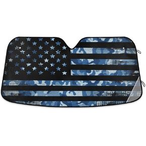 senya Car Windshield Sunshade Pink Lotus Flower Pattern, Blocks Sun Visor Protector Foldable Sun Shield Keep Your Vehicle Cool, Fits Windshields of Most Sizes