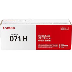 Canon 071 High Capacity Toner Cartridge, Compatible to LBP122dw Laser Printer