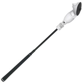 VR Golf Club Attachment Compatible with Meta Quest 3/Quest 2, MLemonVR Golf Handle Keep Tracking for Quest 3/Quest 2 Golf Game, Stainless Steels Golfclub Accessory for Meta Quest 3/Quest 2, Black