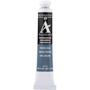 Grumbacher Academy Watercolor Paint, 7.5ml/0.25 Ounce, Cobalt Blue Hue (A049)
