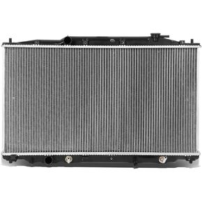 DNA Motoring OEM-RA-13363 OE Style Bolt-On Aluminum Core Radiator Compatible with 15-19 Acura TLX / 13-17 Accord, 30" W X 15-13/16" H X 11/16" D