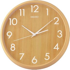 Seiko Shinrin Wall Clock, Dark Brown in Kuwait