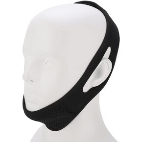 CPAP، لمستخدمي CPAP، حزام دعم الفك قابل للتعديل، حزام رفع الذقن القابل للتنفس، محلول الشخير، النوم للرجال والنساء in Kuwait