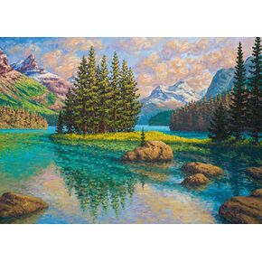 Ravensburger Spirit of Maligne 1000 Piece Jigsaw Puzzle for Adults - 12001005 - Handcrafted Tooling, Made in Germany, Every Piece Fits Together Perfectly