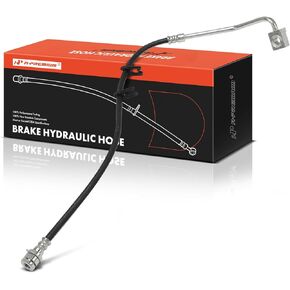 A-Premium Front Driver Side Brake Hydraulic Hose Compatible with Select Ford Models - F-53 Motorhome Chassis 1999-2004 - Replace# F81Z2078AC