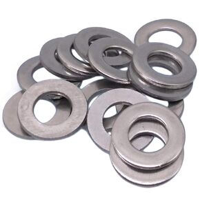 100pcs M8 8mm 304 Stainless Steel Metric Flat Washer Washers