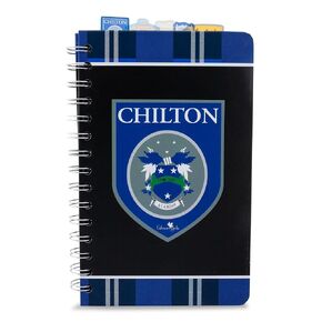 Silver Buffalo Gilmore Girls Chilton Academy 5-Tab Spiral Notebook With 75 Sheets | Bound Sketchbook Journal, Stationery Paper | 5 x 8 Inches