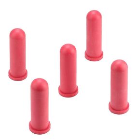 Calf Milk Drink Nipple, 5Pcs 10cm Length Rubber Calf Feeding Bottle Nipple Small Animal Nursing Bottle Nipples Farm Animal Feeding Supplies